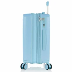 Heys Hartgepäck Kabinengepäck|4-Rollen Kabinentrolleys<Pastel 4 Rollen Kabinentrolley S 53 cm mit Dehnfalte blue