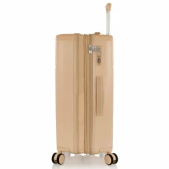 Clearance Heys Pastel 4 Rollen Kofferset 3-teilig mit Dehnfalte nude