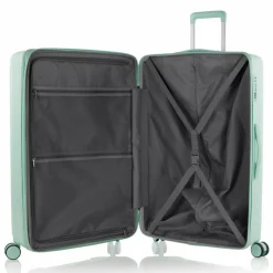 Heys Hartgepäck|4-Rollen Koffer<Pastel 4 Rollen Trolley L 76 cm mit Dehnfalte mint