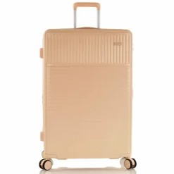 New Heys Pastel 4 Rollen Trolley L 76 cm mit Dehnfalte nude