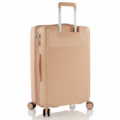 Heys 4-Rollen Koffer|Hartgepäck<Pastel 4 Rollen Trolley M 66 cm mit Dehnfalte nude