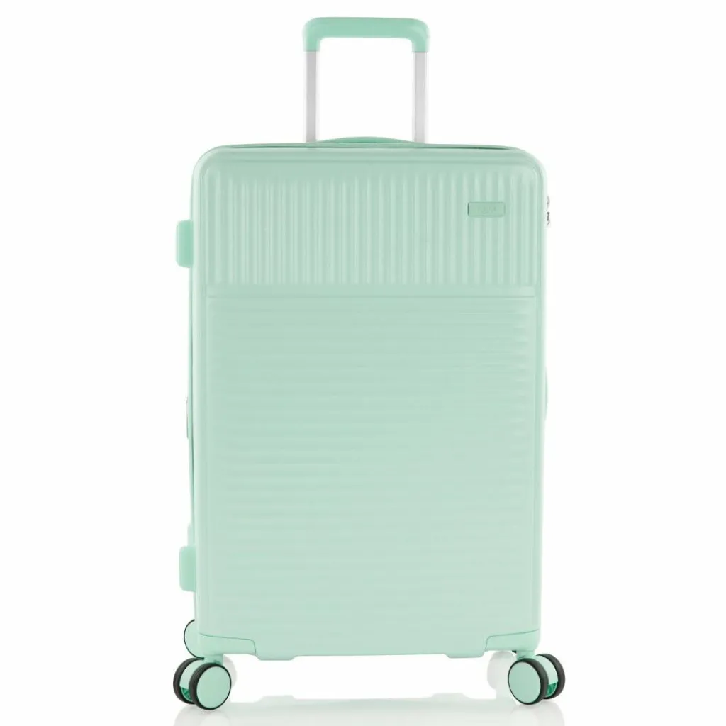 Heys Hartgepäck|4-Rollen Koffer<Pastel 4 Rollen Trolley M 66 cm mit Dehnfalte mint