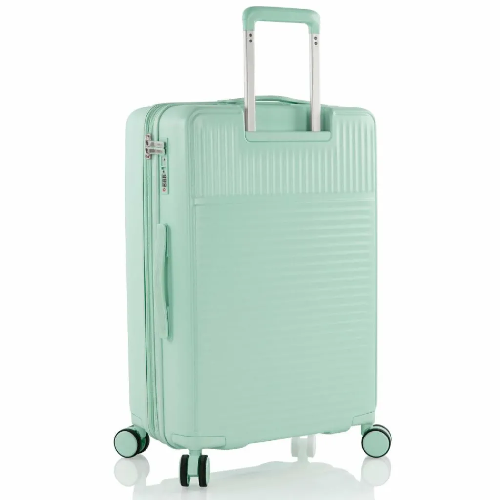 Heys Hartgepäck|4-Rollen Koffer<Pastel 4 Rollen Trolley M 66 cm mit Dehnfalte mint