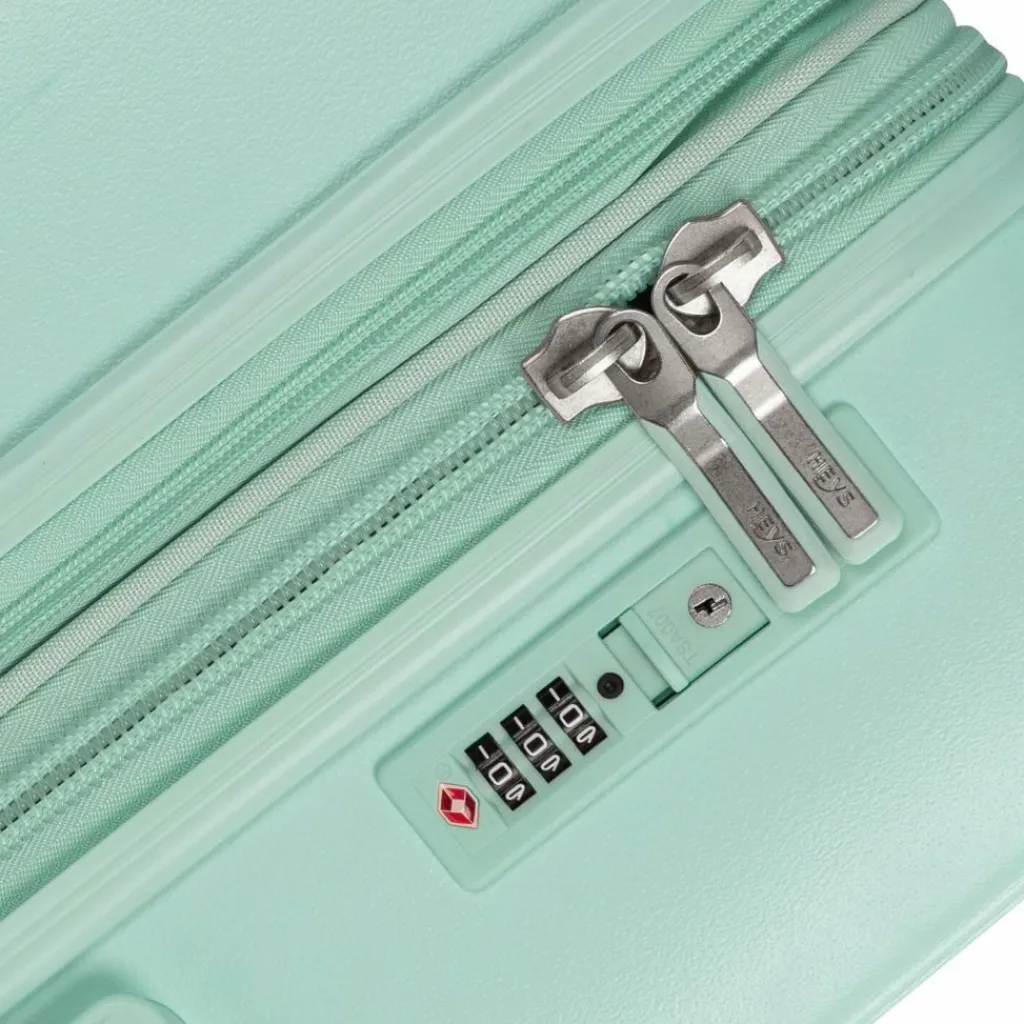 Heys Hartgepäck|4-Rollen Koffer<Pastel 4 Rollen Trolley M 66 cm mit Dehnfalte mint
