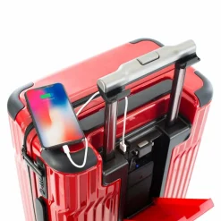 Heys Hartgepäck Kabinengepäck|4-Rollen Kabinentrolleys<Tekno 4 Rollen Kabinentrolley S 53 cm Laptopfach red