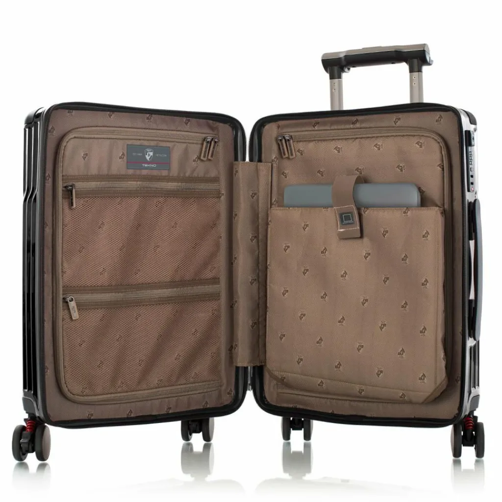 Heys Hartgepäck Kabinengepäck|4-Rollen Kabinentrolleys<Tekno 4 Rollen Kabinentrolley S 53 cm Laptopfach black