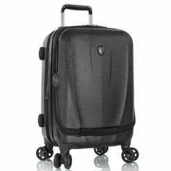 Heys Vantage 4 Rollen Kabinentrolley S 55 cm mit Dehnfalte black