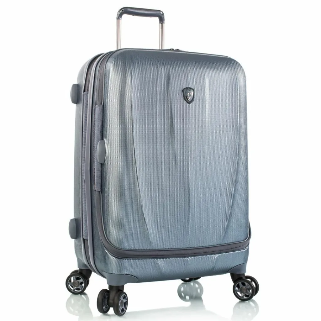 Heys 4-Rollen Koffer|Hartgepäck<Vantage 4 Rollen Trolley M 66 cm mit Dehnfalte slate blue