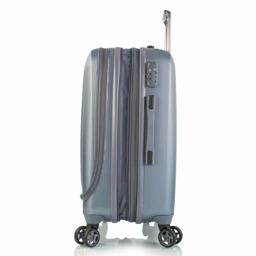 Heys 4-Rollen Koffer|Hartgepäck<Vantage 4 Rollen Trolley M 66 cm mit Dehnfalte slate blue