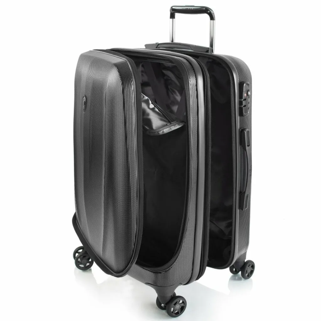 Heys Vantage 4 Rollen Trolley M 66 cm mit Dehnfalte