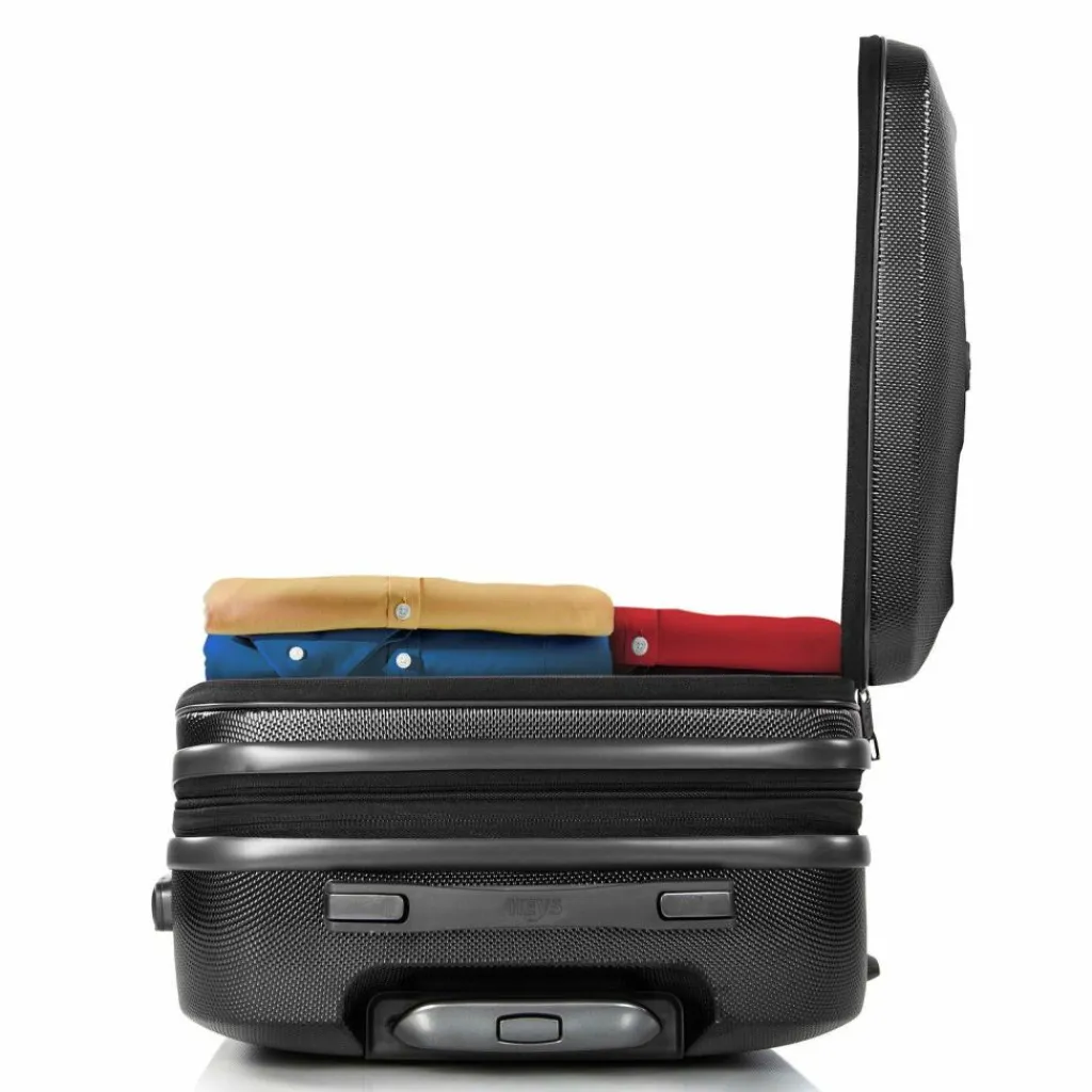 Heys Vantage 4 Rollen Trolley L 76 cm mit Dehnfalte