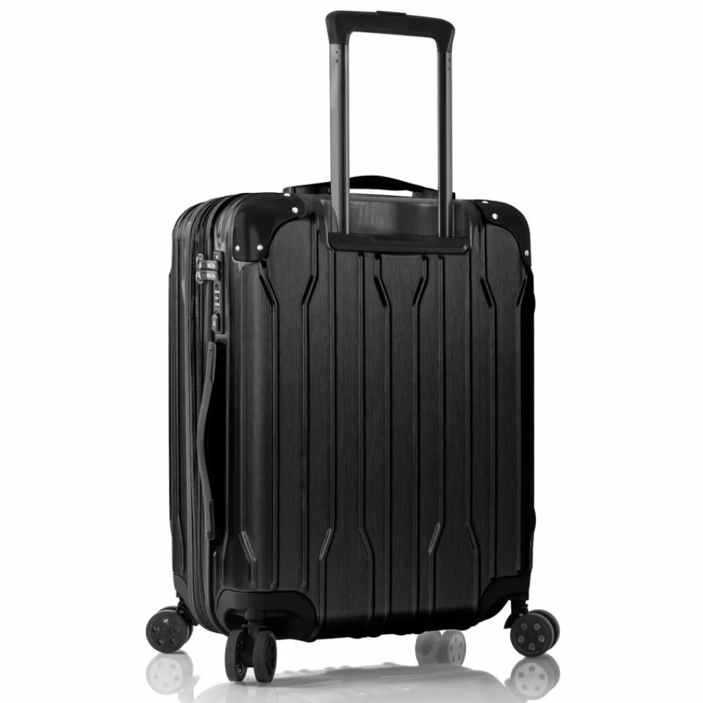 Heys Hartgepäck Kabinengepäck|4-Rollen Kabinentrolleys<Xtrak 4 Rollen Kabinentrolley S 55 cm mit Dehnfalte black