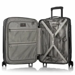 Heys Hartgepäck Kabinengepäck|4-Rollen Kabinentrolleys<Xtrak 4 Rollen Kabinentrolley S 55 cm mit Dehnfalte black