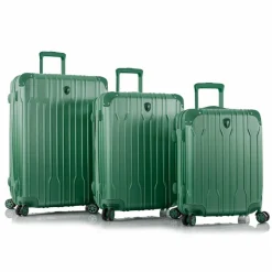 Heys Koffersets Als Hartgepäck|Koffersets 3-Teilig<Xtrak 4 Rollen Kofferset 3-teilig mit Dehnfalte midnight green