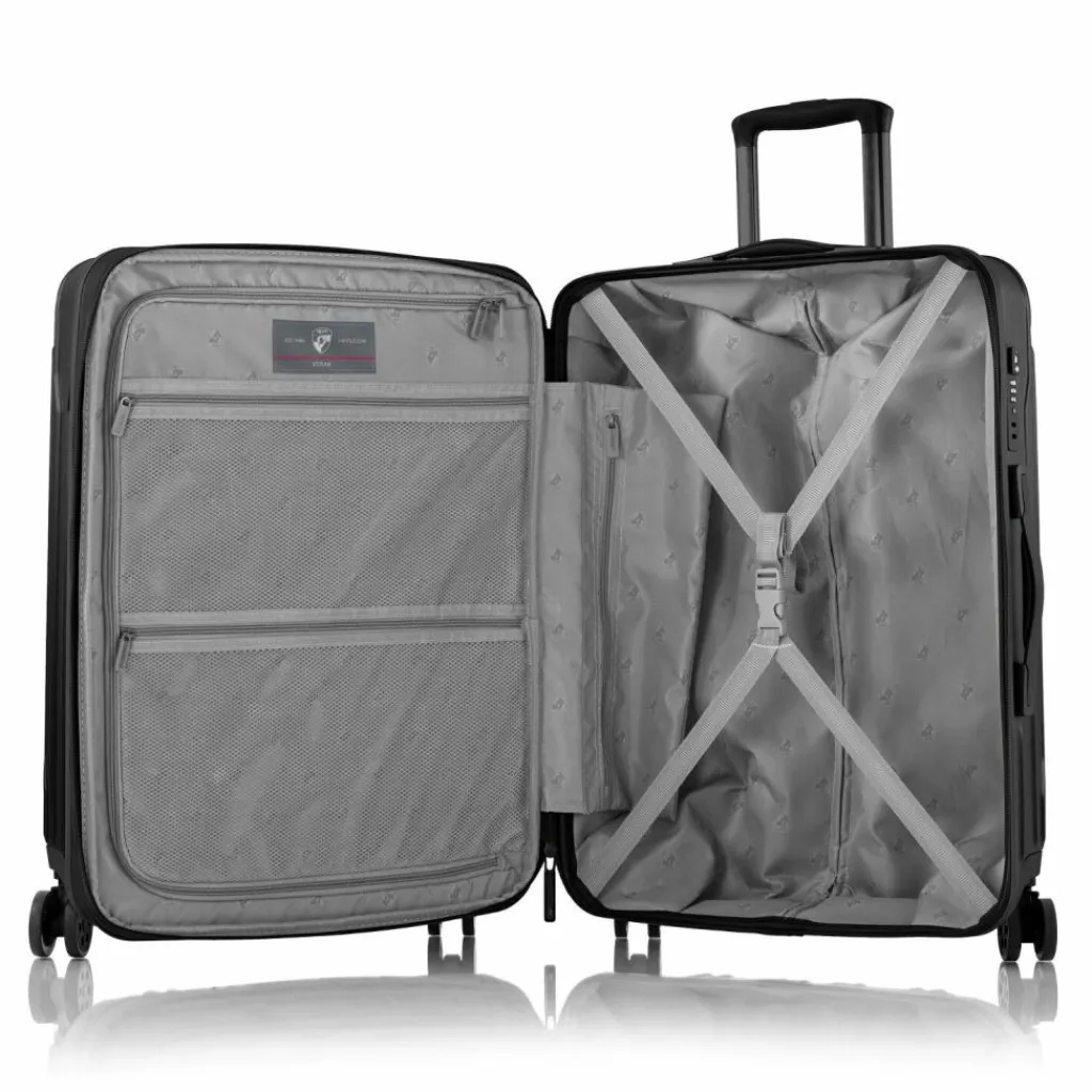 Heys Xtrak 4 Rollen Trolley M 66 cm mit Dehnfalte