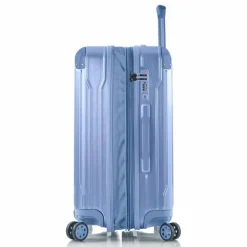 Heys Hartgepäck|4-Rollen Koffer<Xtrak 4 Rollen Trolley M 66 cm mit Dehnfalte icy blue