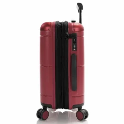 Best Heys Zen 4 Rollen Kabinentrolley S 54 cm mit Dehnfalte burgundy