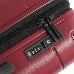 Best Heys Zen 4 Rollen Kabinentrolley S 54 cm mit Dehnfalte burgundy