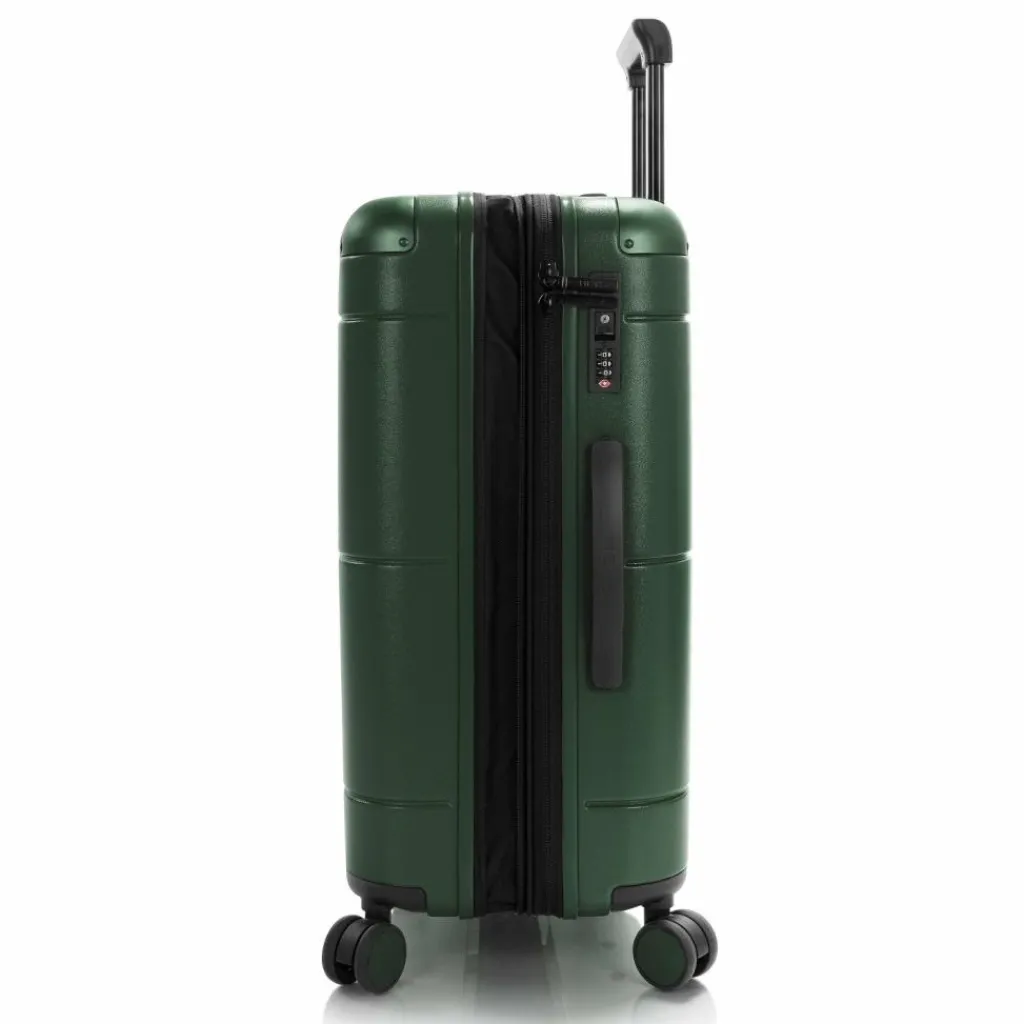 Discount Heys Zen 4 Rollen Trolley M 66 cm mit Dehnfalte green