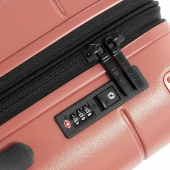 Heys 4-Rollen Koffer|Hartgepäck<Zen 4 Rollen Trolley M 66 cm mit Dehnfalte coral