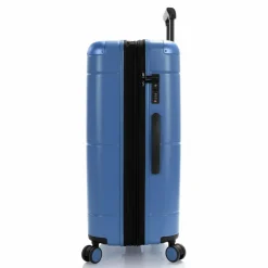 Heys Hartgepäck|4-Rollen Koffer<Zen 4 Rollen Trolley L 76 cm mit Dehnfalte royal blue
