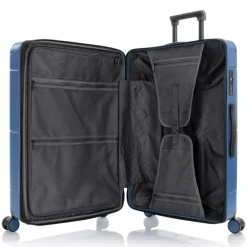 Heys Hartgepäck|4-Rollen Koffer<Zen 4 Rollen Trolley L 76 cm mit Dehnfalte royal blue