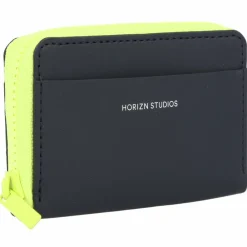 Horizn Studios Herrengeldbörsen Querformat|Damengeldbörsen Querformat<Geldbörse 10 cm night blue/neon yellow