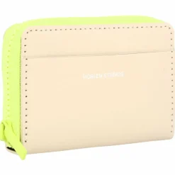 Horizn Studios Herrengeldbörsen Querformat|Damengeldbörsen Querformat<Geldbörse 10 cm sand-neonyellow