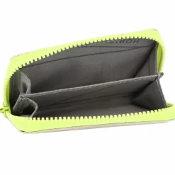 Horizn Studios Herrengeldbörsen Querformat|Damengeldbörsen Querformat<Geldbörse 10 cm sand-neonyellow