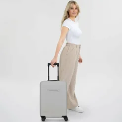 Horizn Studios Hartgepäck Kabinengepäck|4-Rollen Kabinentrolleys<H5 4 Rollen Kabinentrolley 55 cm light quartz grey
