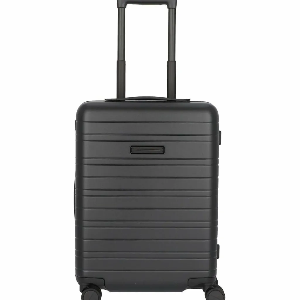 Horizn Studios Hartgepäck Kabinengepäck|4-Rollen Kabinentrolleys<H5 Check-in 4-Rollen Kabinentrolley 55 cm all black1