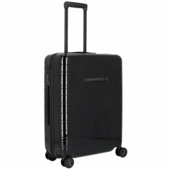 New Horizn Studios H6 Essential Glossy 4-Rollen Trolley 64 cm glossy all black