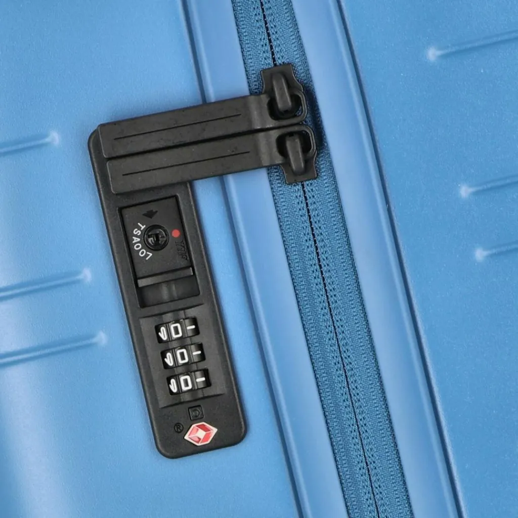 Horizn Studios 4-Rollen Koffer|Hartgepäck<H6 Essential 4 Rollen Trolley M 64 cm steel blue