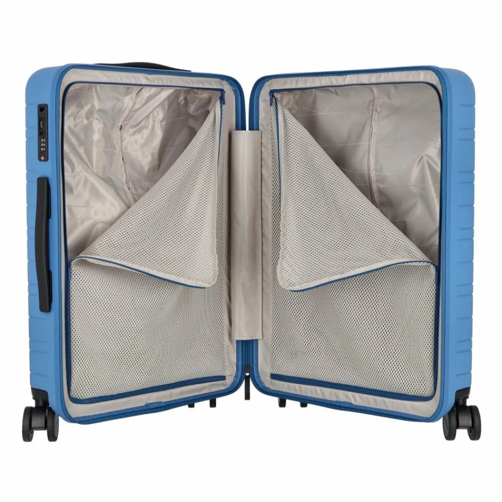 Horizn Studios 4-Rollen Koffer|Hartgepäck<H6 Essential 4 Rollen Trolley M 64 cm steel blue