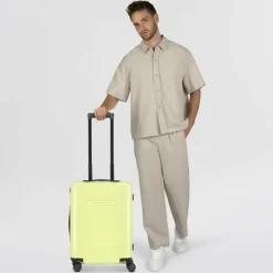 Sale Horizn Studios H5 Essential 4 Rollen Kabinentrolley S 53 cm glossy dusk yellow