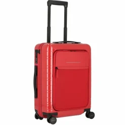 Clearance Horizn Studios M5 Essential 4 Rollen Kabinentrolley 55 cm Laptopfach glossy red