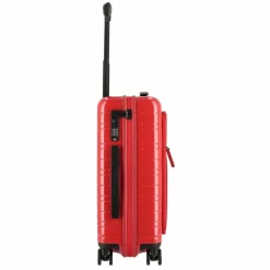 Clearance Horizn Studios M5 Essential 4 Rollen Kabinentrolley 55 cm Laptopfach glossy red