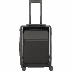 Horizn Studios Hartgepäck Kabinengepäck|4-Rollen Kabinentrolleys<M5 Essential 4 Rollen Kabinentrolley 55 cm Laptopfach glossy all black