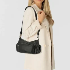 Best Hugo Bel 2.0 Schultertasche 24 cm black