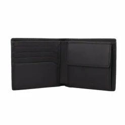 Hugo Herrengeldbörsen Querformat<Ethon Geldbörse Leder 11 cm black2