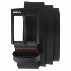 Discount Hugo Gaben Gürtel Leder black2