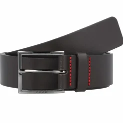Hugo Herrengürtel<Geek Gürtel Leder dark brown