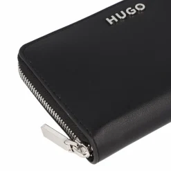 Hugo Damengeldbörsen Querformat<Mel Geldbörse 16 cm black