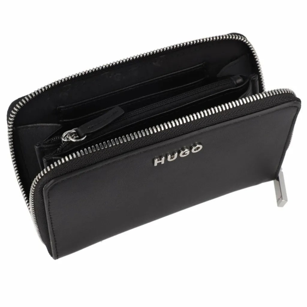 Hugo Damengeldbörsen Querformat<Mel Geldbörse 16 cm black