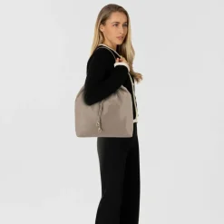 Online Hugo Millie Schultertasche 37 cm light beige