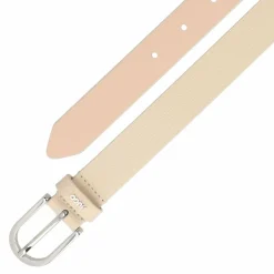Clearance Hugo Zoey Gürtel Leder open beige