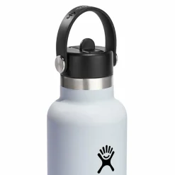 Outlet Hydro Flask Hydration Standard Flex Straw Cap Trinkflasche 621 ml white
