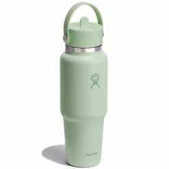 Hydro Flask Trinkflaschen<Hydration Travel Bottle Flex Straw Cap Trinkflasche 945 ml aloe