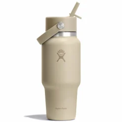 Hydro Flask Trinkflaschen<Hydration Travel Bottle Flex Straw Cap Trinkflasche 710 ml oat