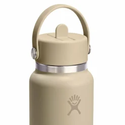 Hydro Flask Trinkflaschen<Hydration Travel Bottle Flex Straw Cap Trinkflasche 710 ml oat